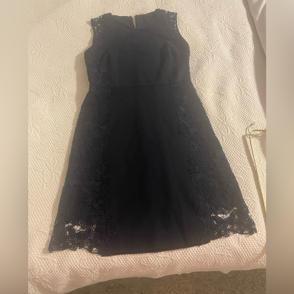 Black lace dress 35 inches long